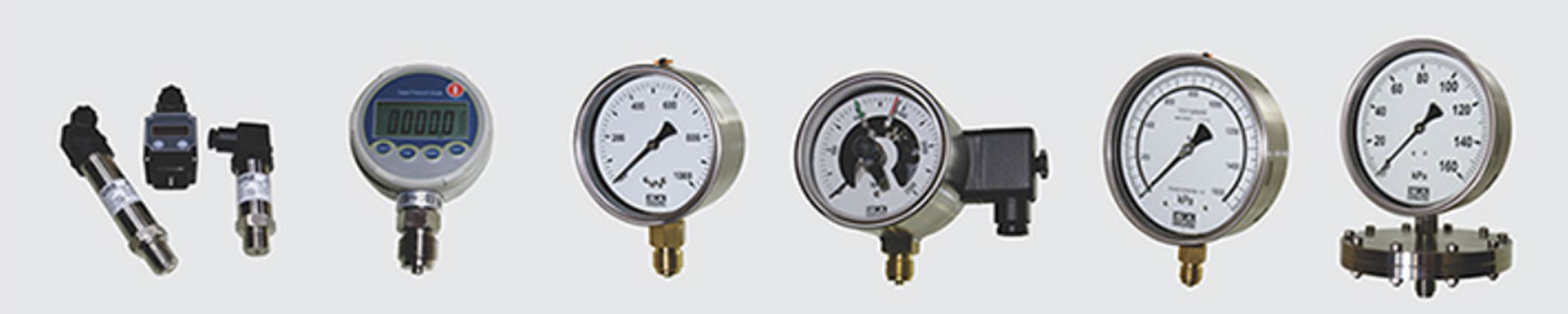 Industrial Pressure gauges
